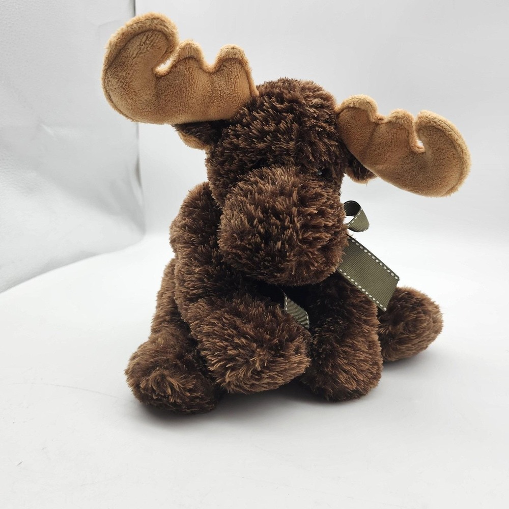 Mary Meyer Moose Plush Stuffed Animal Toy Small Brown Soft Washable Cute